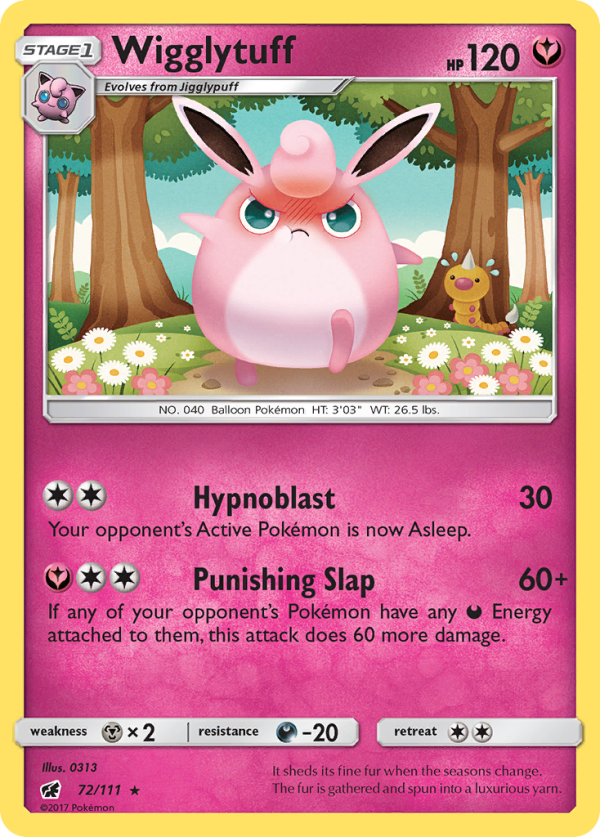 Wigglytuff (72 111) [Sun & Moon: Crimson Invasion] For Discount