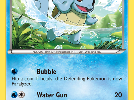 Squirtle (14 101) [Black & White: Plasma Blast] Online Sale