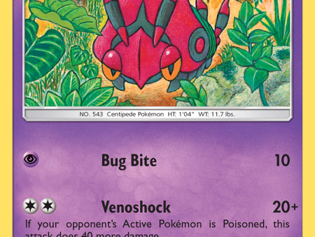 Venipede (56 147) [Sun & Moon: Burning Shadows] Sale