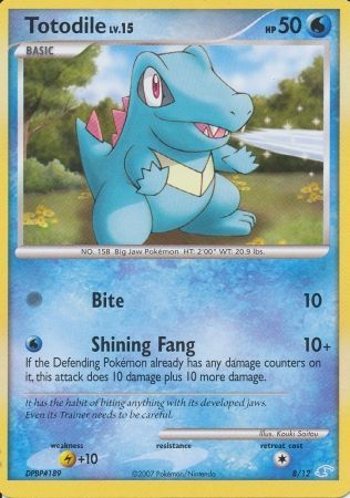 Totodile (8 12) [Diamond & Pearl: Trainer Kit - Manaphy] Supply