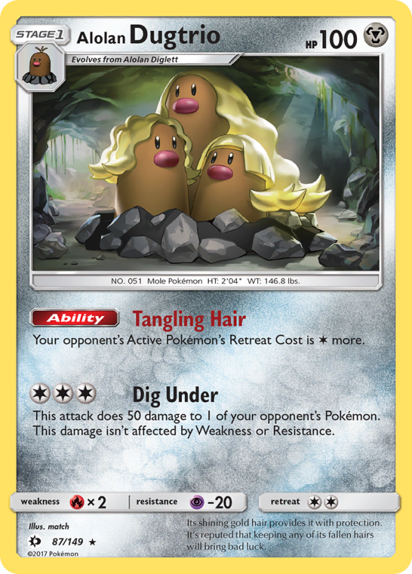 Alolan Dugtrio (87 149) [Sun & Moon: Base Set] Cheap