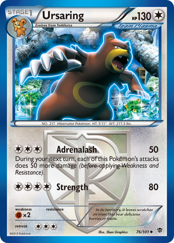 Ursaring (76 101) [Black & White: Plasma Blast] on Sale