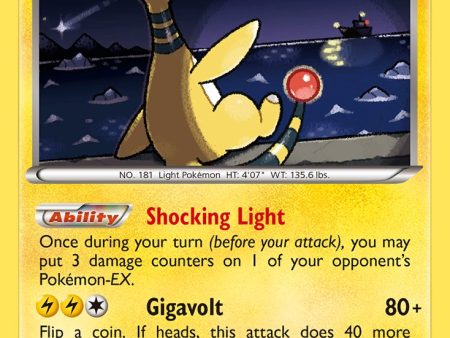 Ampharos (40 114) (Theme Deck Exclusive) [XY: Steam Siege] Sale