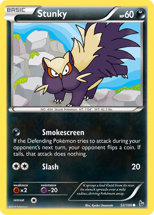 Stunky (53 106) [XY: Flashfire] Online