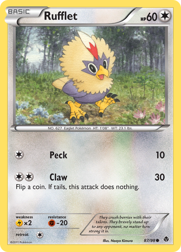 Rufflet (87 98) [Black & White: Emerging Powers] Cheap