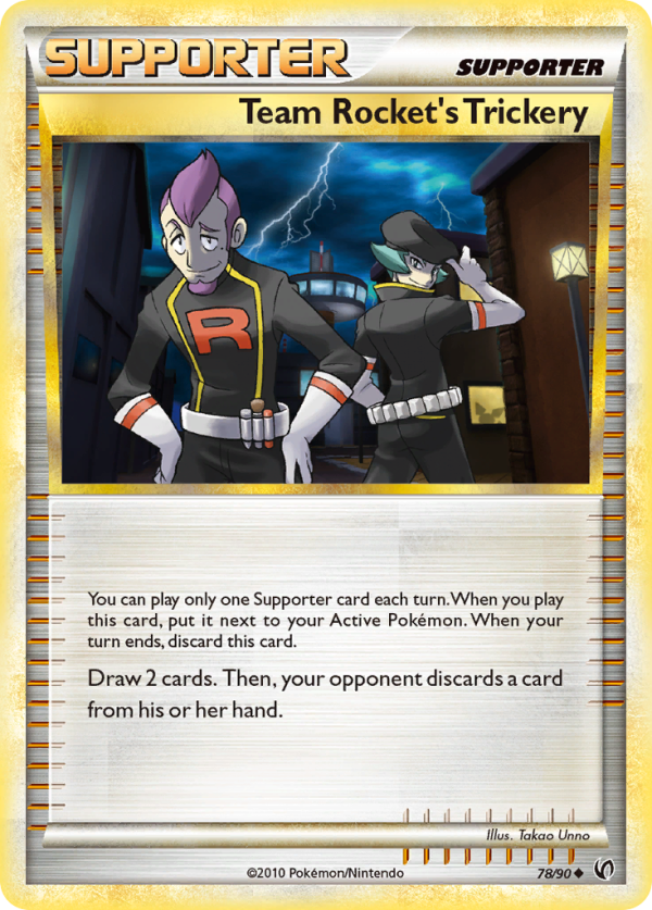 Team Rocket s Trickery (78 90) [HeartGold & SoulSilver: Undaunted] Hot on Sale