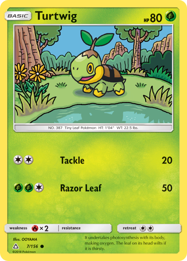 Turtwig (7 156) [Sun & Moon: Ultra Prism] Online Hot Sale