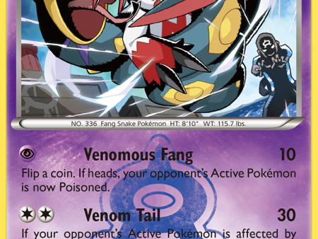 Team Aqua s Seviper (9 34) [XY: Double Crisis] on Sale