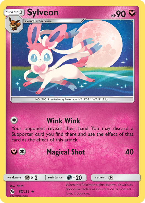 Sylveon (87 131) [Sun & Moon: Forbidden Light] on Sale