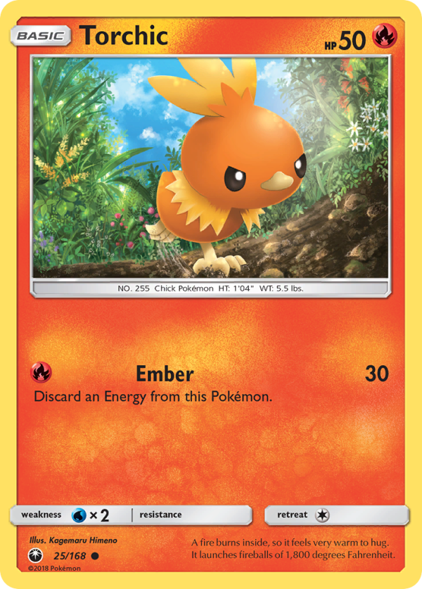 Torchic (25 168) [Sun & Moon: Celestial Storm] on Sale