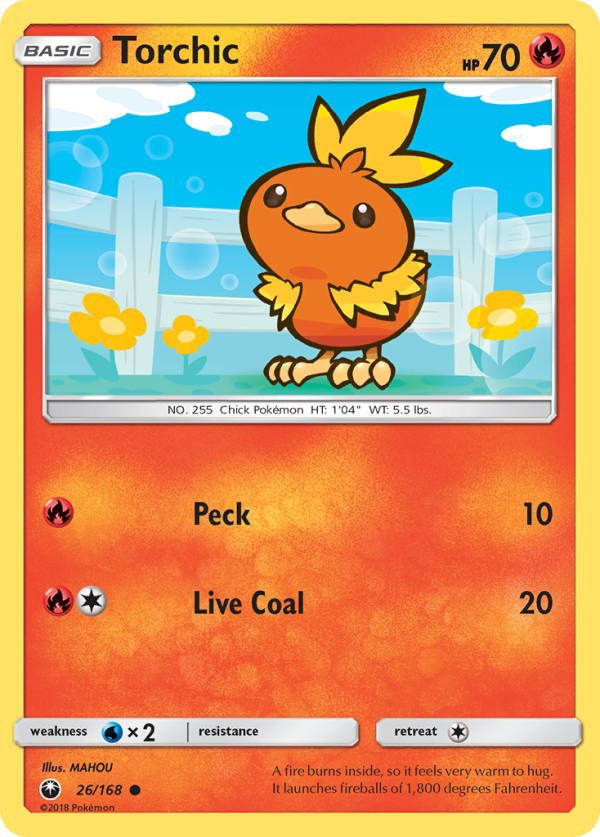 Torchic (26 168) [Sun & Moon: Celestial Storm] Supply