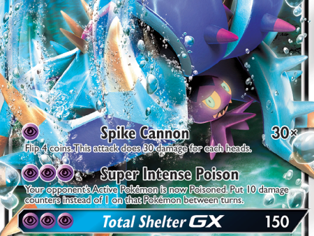 Toxapex GX (57 145) [Sun & Moon: Guardians Rising] Online now