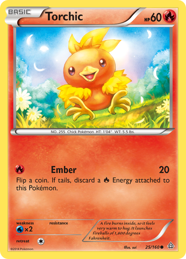 Torchic (25 160) [XY: Primal Clash] Sale