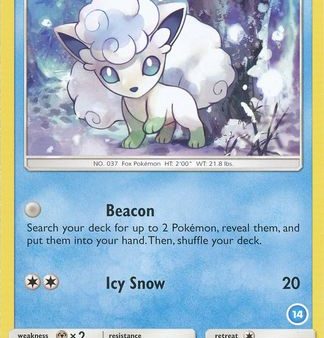 Alolan Vulpix (21 145) (Deck Exclusive #14) [Sun & Moon: Trainer Kit - Alolan Ninetales] Hot on Sale