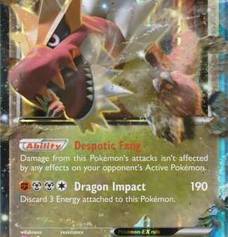 Tyrantrum EX (XY70) (Jumbo Card) [XY: Black Star Promos] Cheap