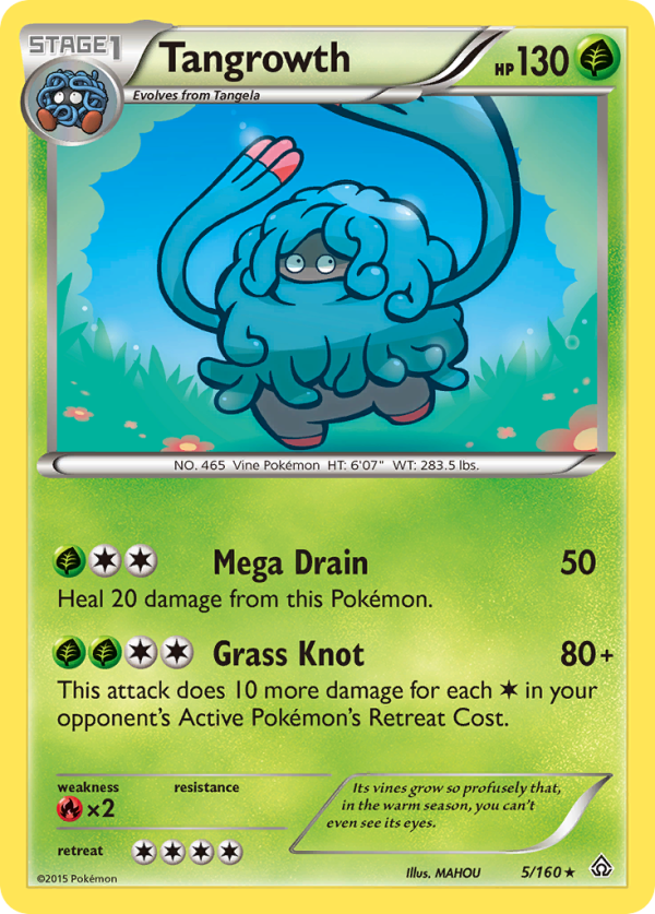 Tangrowth (5 160) [XY: Primal Clash] on Sale