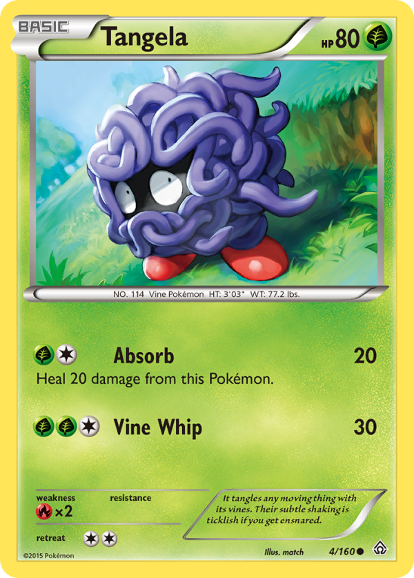 Tangela (4 160) [XY: Primal Clash] Sale