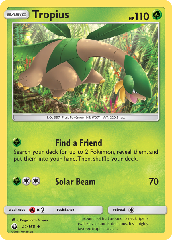 Tropius (21 168) [Sun & Moon: Celestial Storm] on Sale