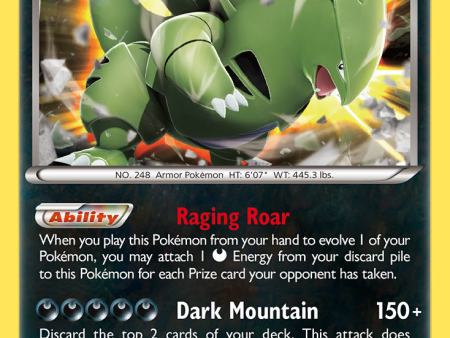 Tyranitar (56 124) [XY: Fates Collide] Supply