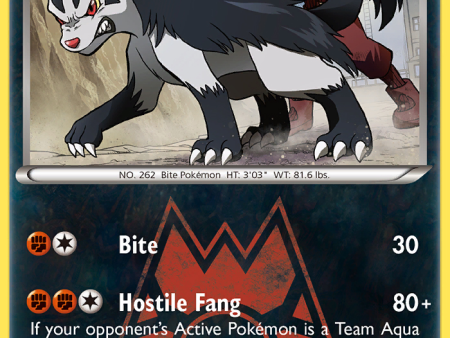 Team Magma s Mightyena (19 34) [XY: Double Crisis] Cheap