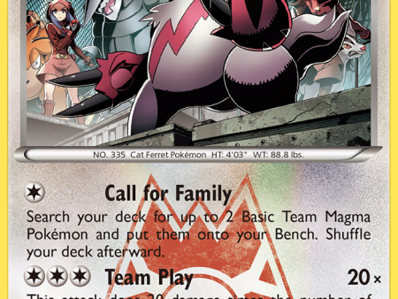 Team Magma s Zangoose (22 34) [XY: Double Crisis] Hot on Sale