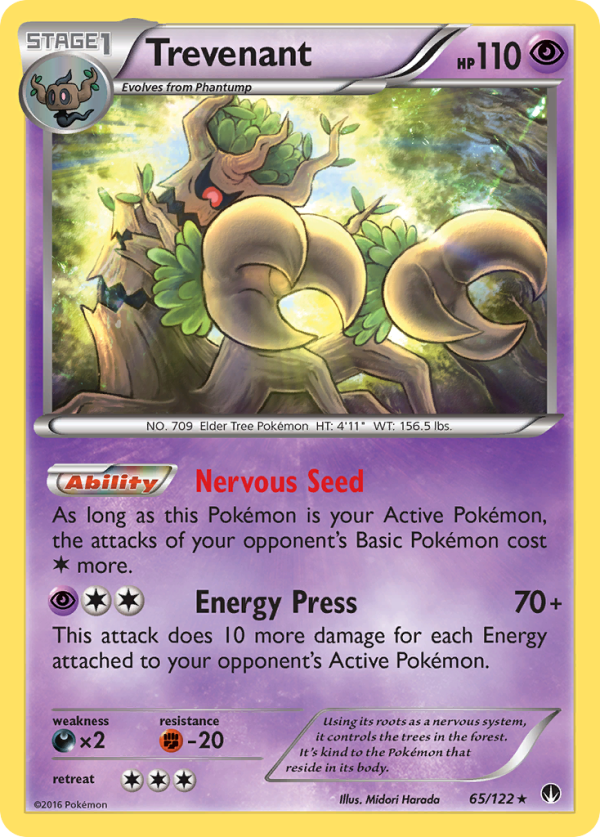 Trevenant (65 122) [XY: BREAKpoint] For Cheap