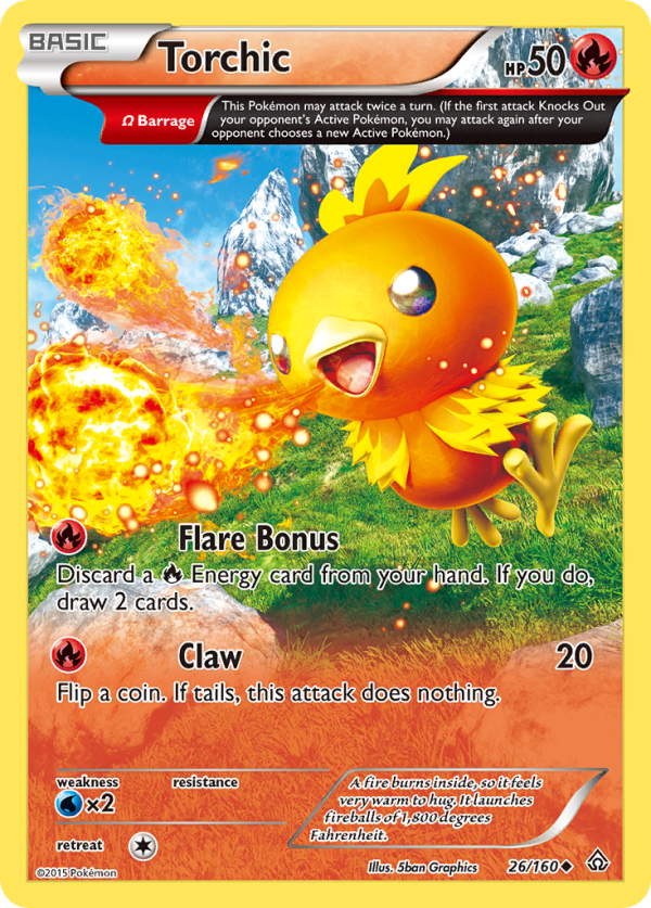 Torchic (26 160) [XY: Primal Clash] Sale