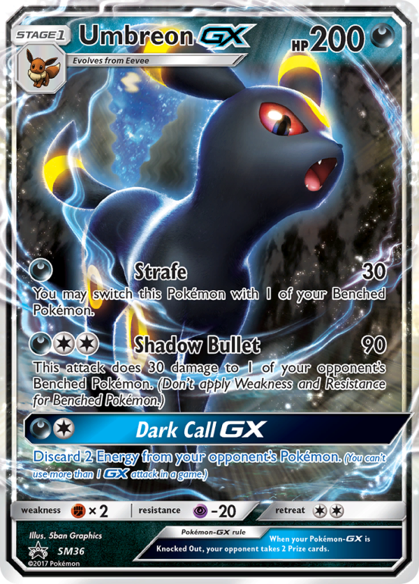 Umbreon GX (SM36) [Sun & Moon: Black Star Promos] on Sale