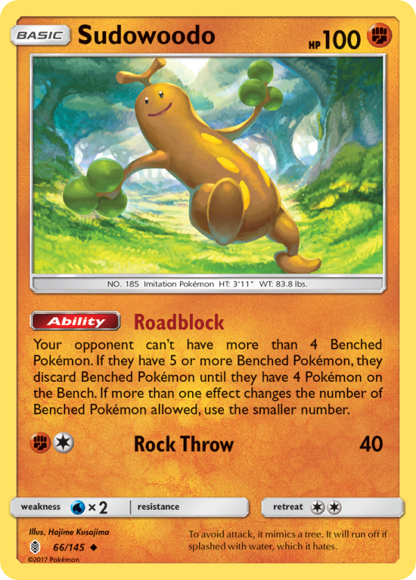 Sudowoodo (66 145) [Sun & Moon: Guardians Rising] For Sale