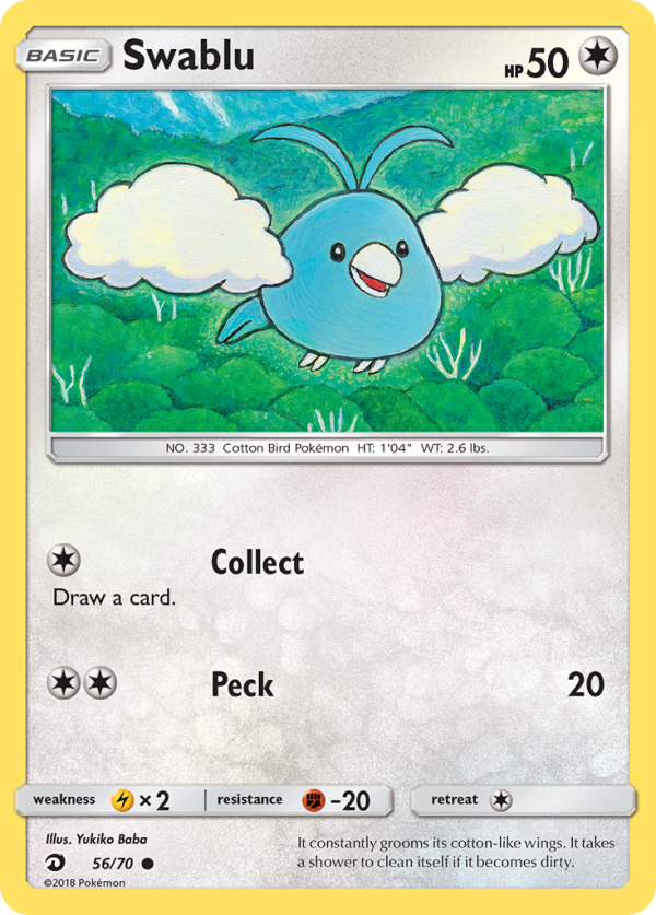 Swablu (56 70) [Sun & Moon: Dragon Majesty] For Sale