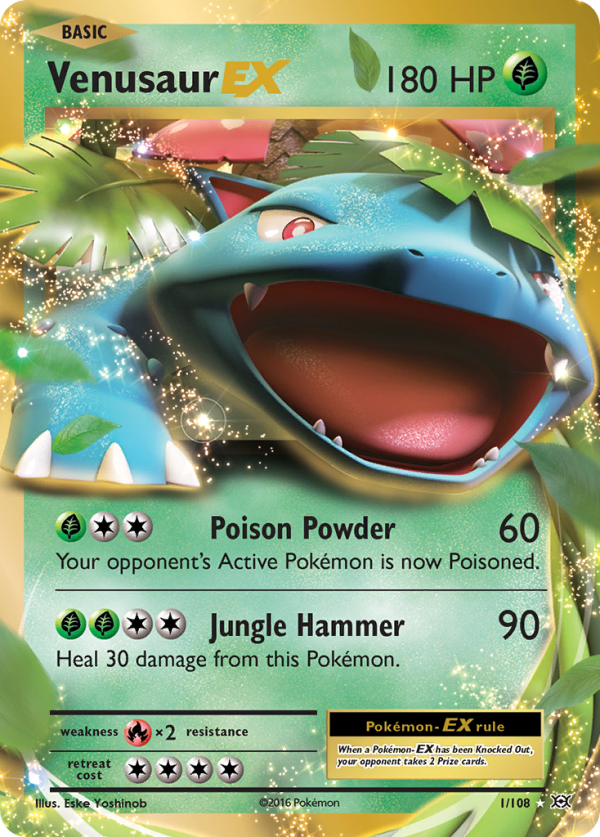 Venusaur EX (1 108) [XY: Evolutions] For Cheap