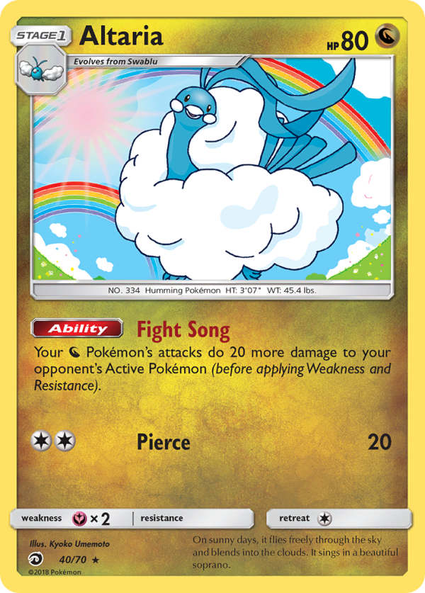 Altaria (40 70) [Sun & Moon: Dragon Majesty] Sale