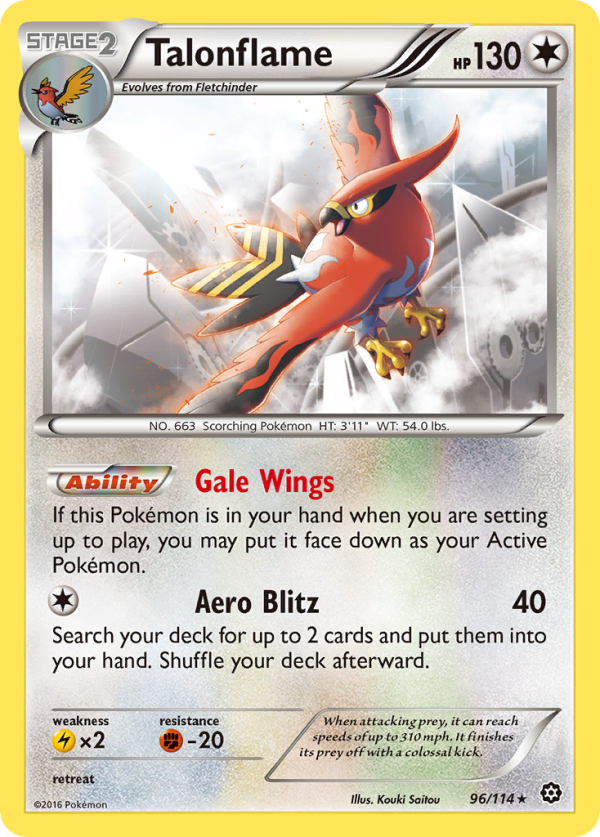 Talonflame (96 114) [XY: Steam Siege] Sale