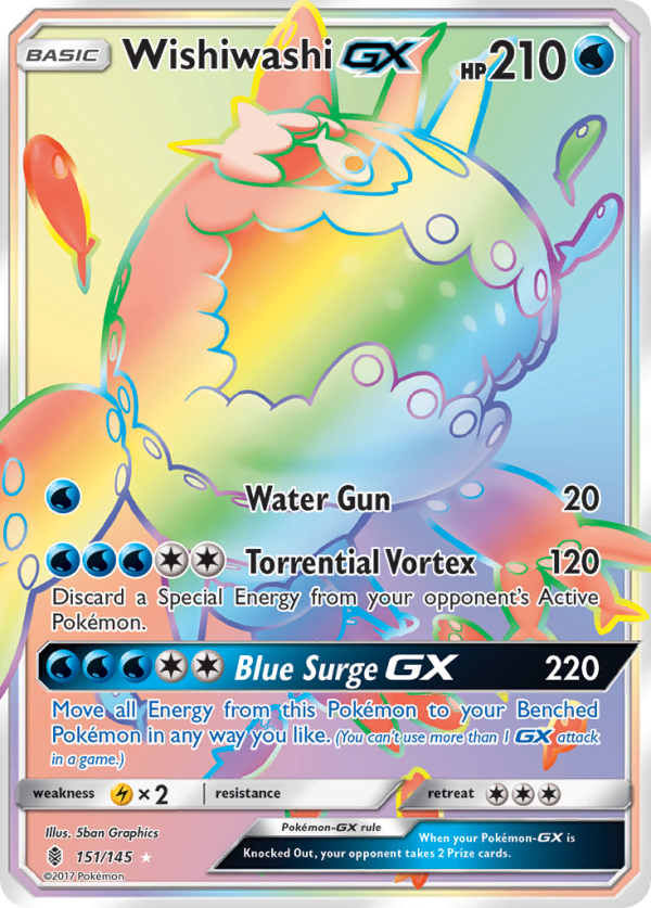 Wishiwashi GX (151 145) [Sun & Moon: Guardians Rising] Online Hot Sale