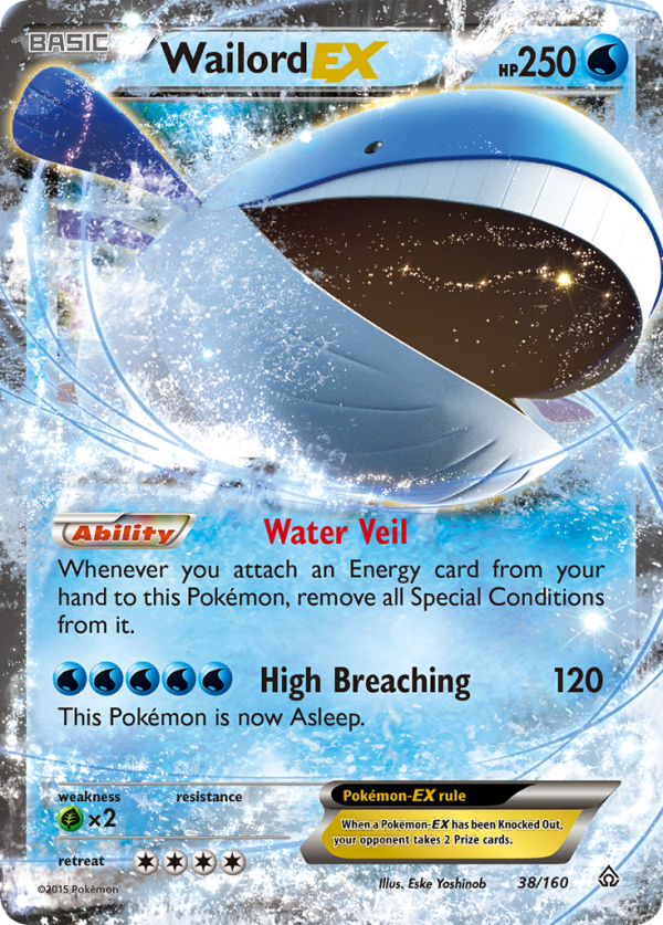 Wailord EX (38 160) [XY: Primal Clash] Online