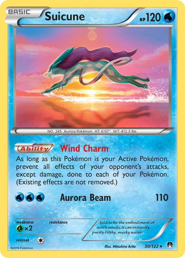 Suicune (30 122) [XY: BREAKpoint] Fashion