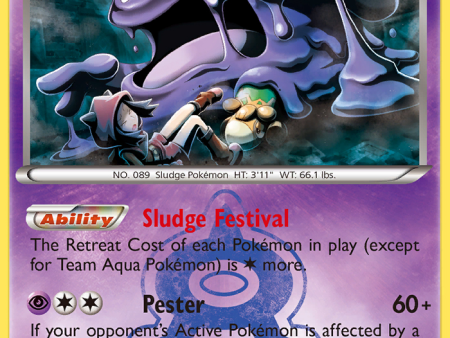 Team Aqua s Muk (8 34) [XY: Double Crisis] Online