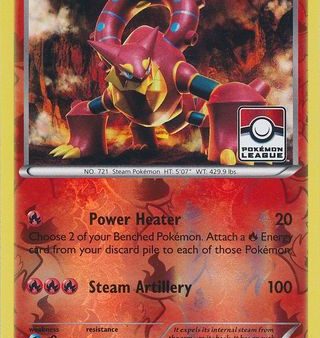 Volcanion (25 114) (League Promo) [XY: Steam Siege] For Discount