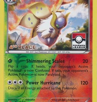 Volcarona (15 114) (League Promo 4th Place) [XY: Steam Siege] Online Hot Sale