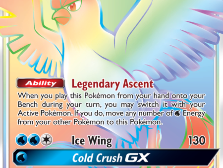 Articuno GX (171 168) [Sun & Moon: Celestial Storm] Hot on Sale