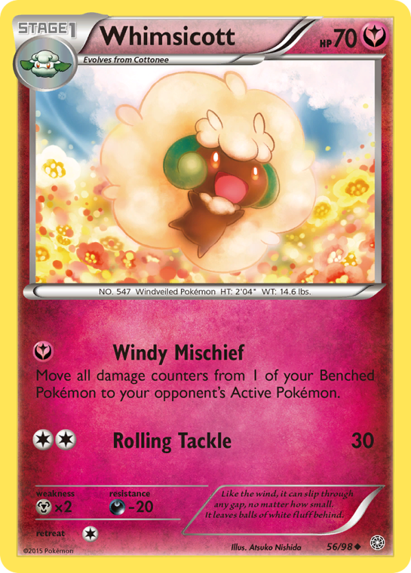 Whimsicott (56 98) [XY: Ancient Origins] on Sale