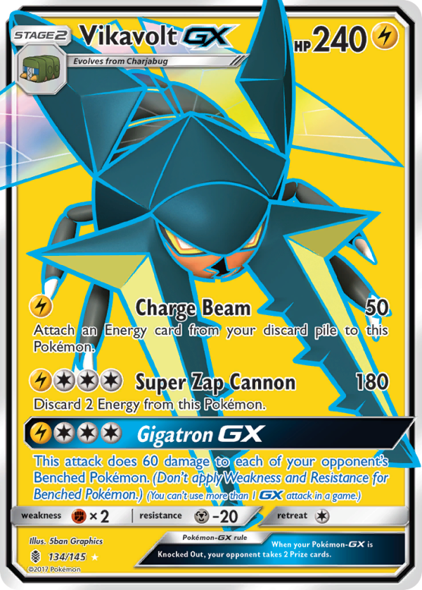 Vikavolt GX (134 145) [Sun & Moon: Guardians Rising] Online Sale