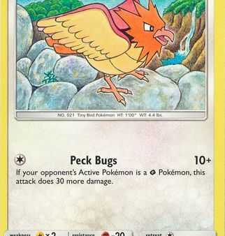 Spearow (13 30) [Sun & Moon: Trainer Kit - Alolan Raichu] Sale