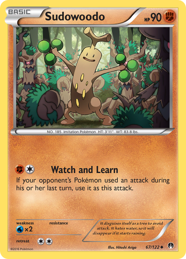 Sudowoodo (67 122) [XY: BREAKpoint] Supply